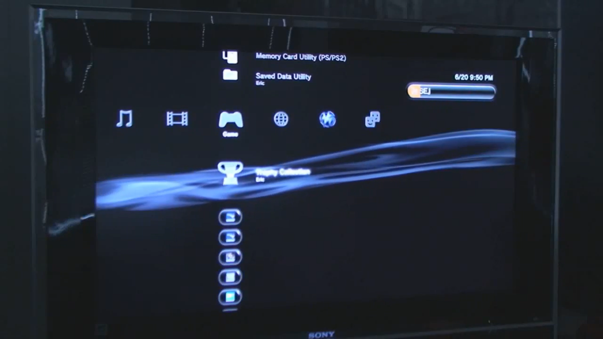 PS3 UI